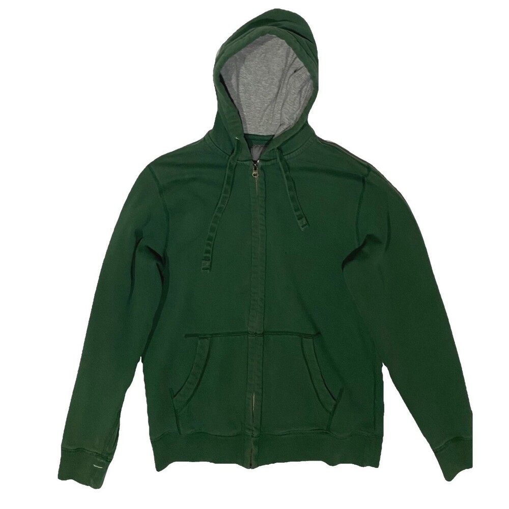Old Navy Streetwear Gorpcore Earthy Heavyweight Fleece Zipper Hoodie Outerwear M
